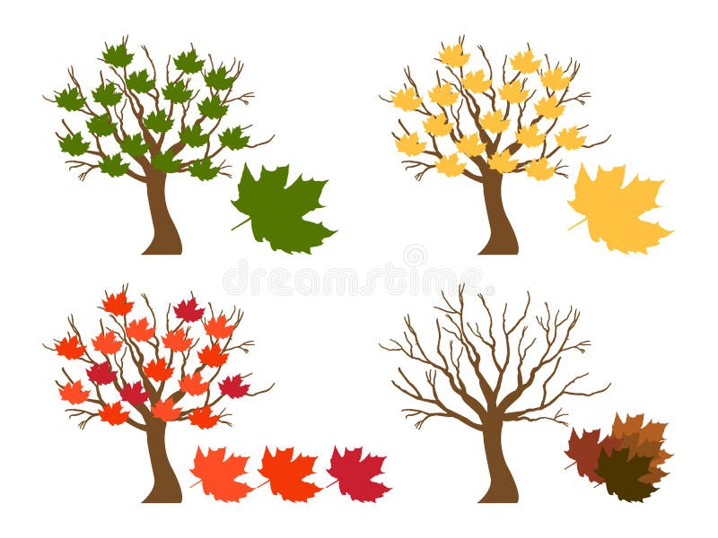 Símbolos del otoño stock de ilustración. Ilustración de treetop 29046352