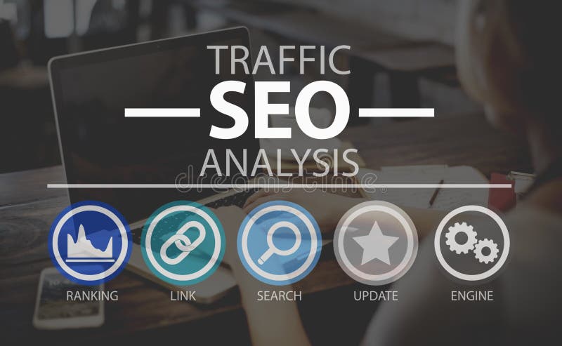 SökandemotorOptimization SEO Information Internet Concept royaltyfria foton