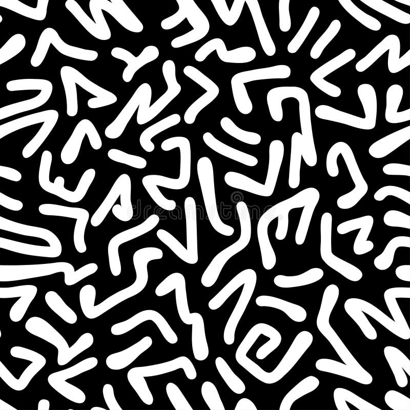 Sömlös bakgrund 90-tal stock illustrationer