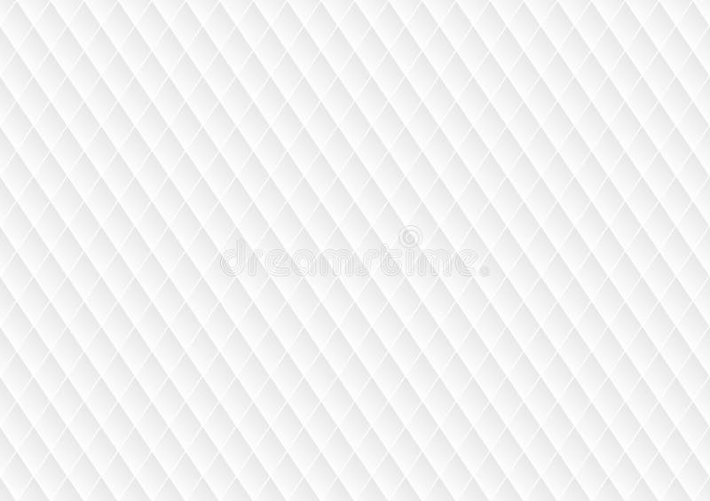 Sömlös geometrisk grå och vit ombuss - bakgrund stock illustrationer Sömlös geometrisk grå och vit ombuss - bakgrund stock illustrationer