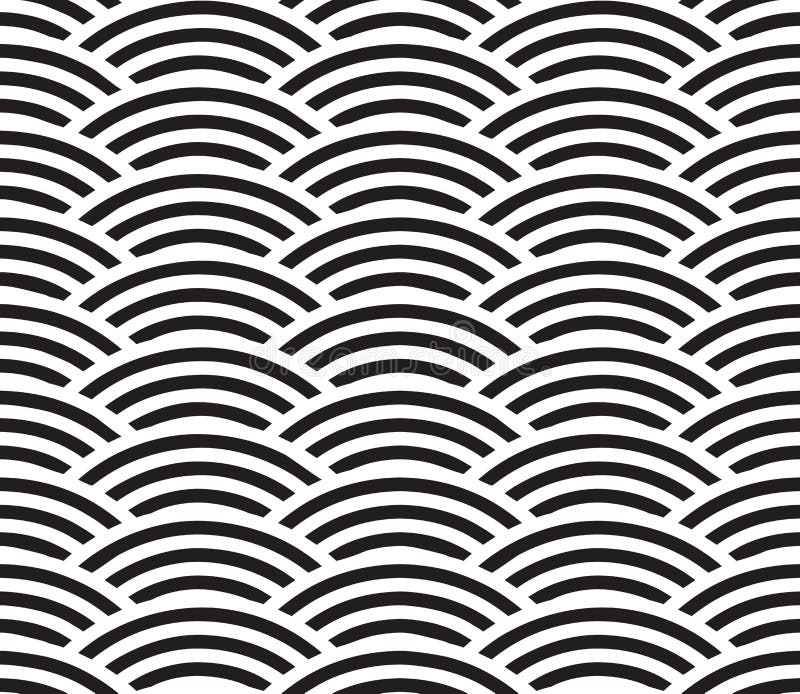 Sömlös geometrisk modell av cirklar vektor illustrationer Sömlös geometrisk modell av cirklar vektor illustrationer