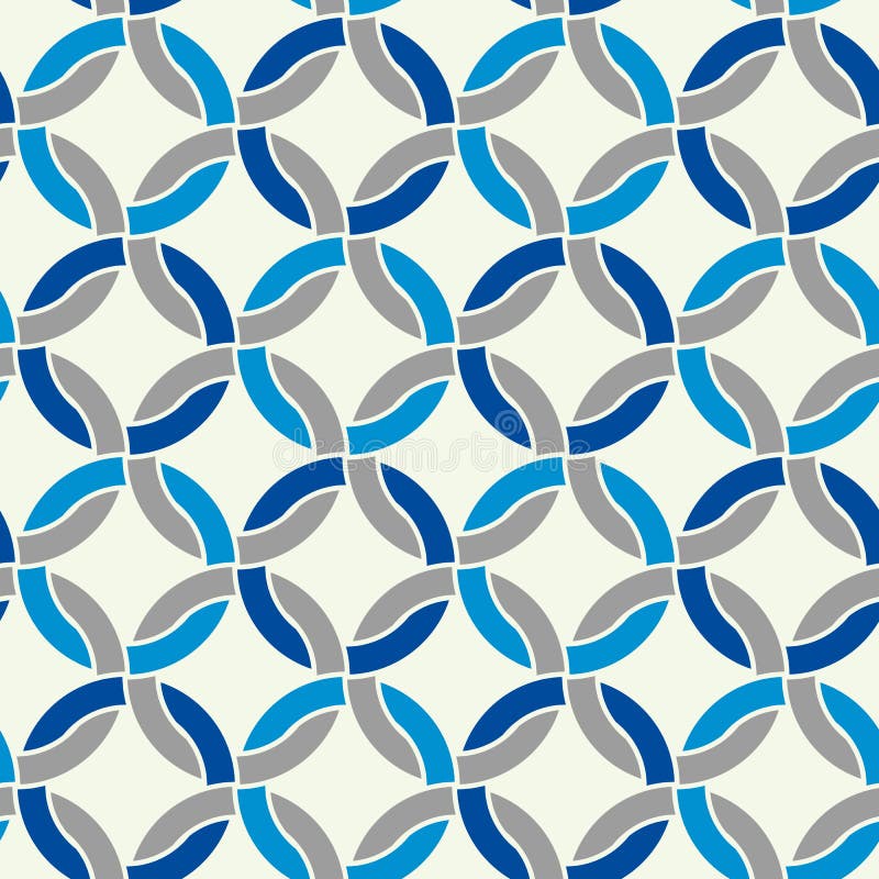 Sömlös geometrisk modell, svartvitt band för enkel vektor stock illustrationer Sömlös geometrisk modell, svartvitt band för enkel vektor stock illustrationer