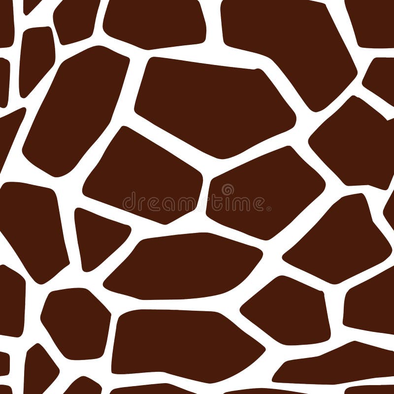 Sömlös modell för brun giraffhud För girafftextur för vektor djur bakgrund royaltyfri illustrationer Sömlös modell för brun giraffhud För girafftextur för vektor djur bakgrund royaltyfri illustrationer