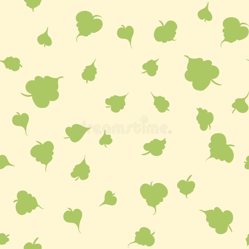 Sömlös modell för vektor med bladet Botanisk blom- bakgrund vektor illustrationer Sömlös modell för vektor med bladet Botanisk blom- bakgrund vektor illustrationer