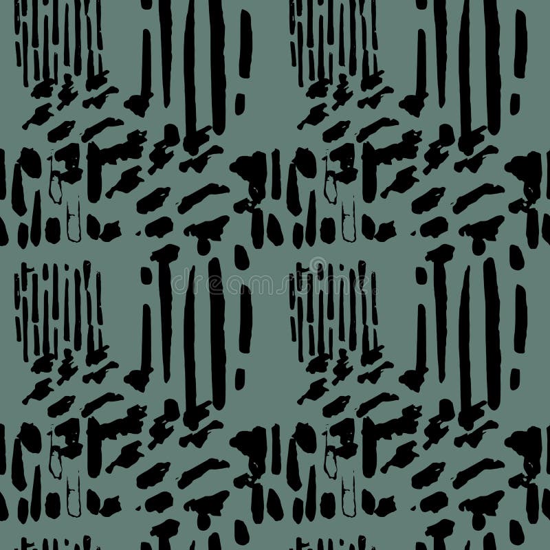 Sömlös modell för vektor med utdragen textur för grungehand vektor illustrationer Sömlös modell för vektor med utdragen textur för grungehand vektor illustrationer