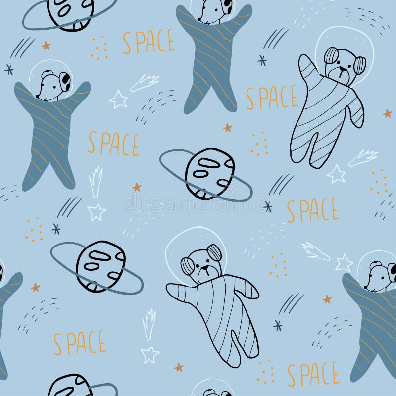 S?ml?s modell med hundkappl?pningastronaut stock illustrationer S?ml?s modell med hundkappl?pningastronaut stock illustrationer