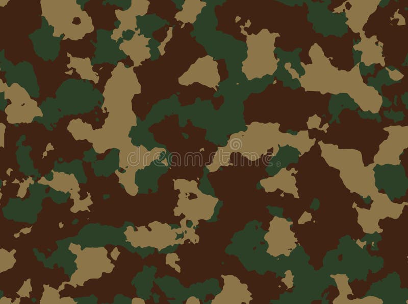 Sömlös skogsmarkCamo modell royaltyfri illustrationer Sömlös skogsmarkCamo modell royaltyfri illustrationer