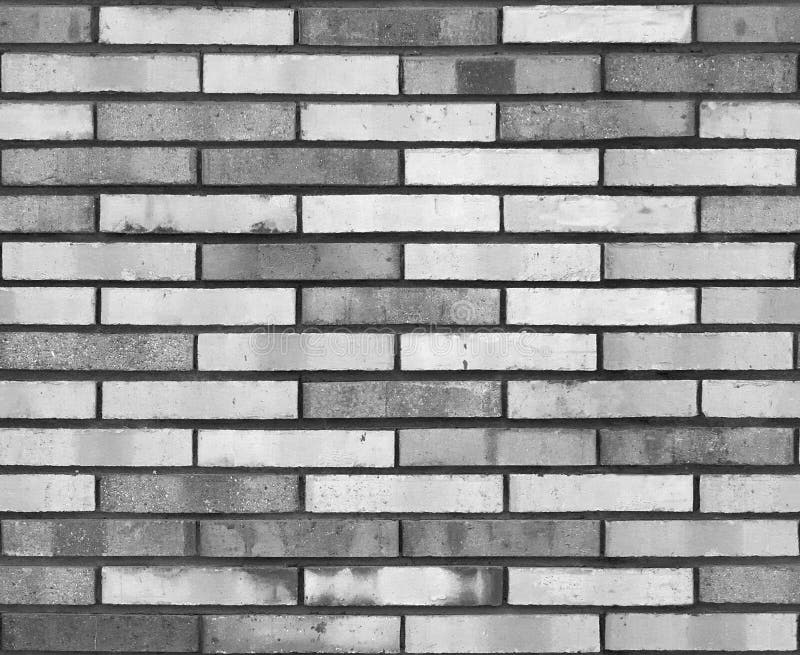 Sömlös svart vit textur för väggmodellbakgrund seamless vägg för bakgrundstegelsten Arkitektonisk sömlös tegelstenmodell arkivbild