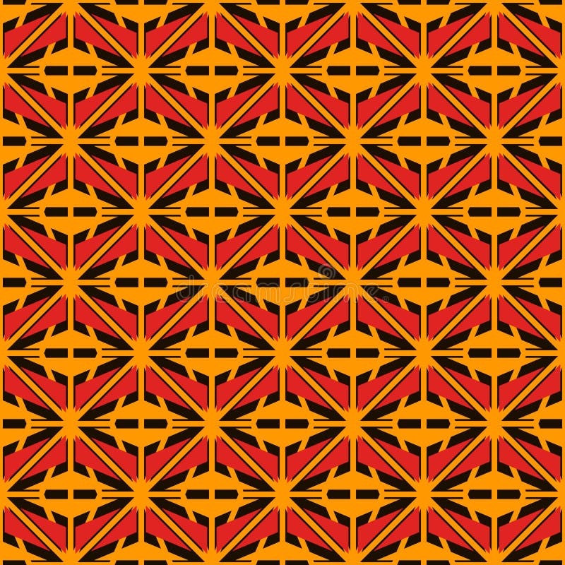 Sömlös yttersidamodell för afrikansk stil med abstrakta diagram Geometriska former för ljus person som tillhör en etnisk minorite royaltyfri illustrationer Sömlös yttersidamodell för afrikansk stil med abstrakta diagram Geometriska former för ljus person som tillhör en etnisk minorite royaltyfri illustrationer
