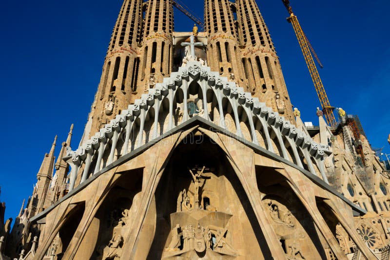 Sühnende Kirche des heiligen Familie Templo Expiatorio De-La Sagrada Familia lizenzfreie stockfotos Sühnende Kirche des heiligen Familie Templo Expiatorio De-La Sagrada Familia lizenzfreie stockfotos