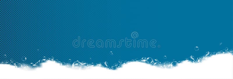 Săpun din spumă de baie cu bule izolate pe fond transparent. spumă de șampon cu spumă de spumă. șampon și săpun. royalty free illustration