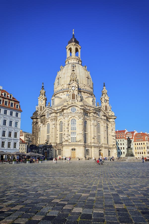 sławny Frauenkirche w Drezdeńskim Niemcy obrazy royalty free sławny Frauenkirche w Drezdeńskim Niemcy obrazy royalty free