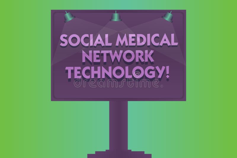 Słowo pisze tekstowi Ogólnospołecznej Medycznej sieci technologii Biznesowy pojęcie dla Online nowożytnego networking podłączenio royalty ilustracja Słowo pisze tekstowi Ogólnospołecznej Medycznej sieci technologii Biznesowy pojęcie dla Online nowożytnego networking podłączenio royalty ilustracja