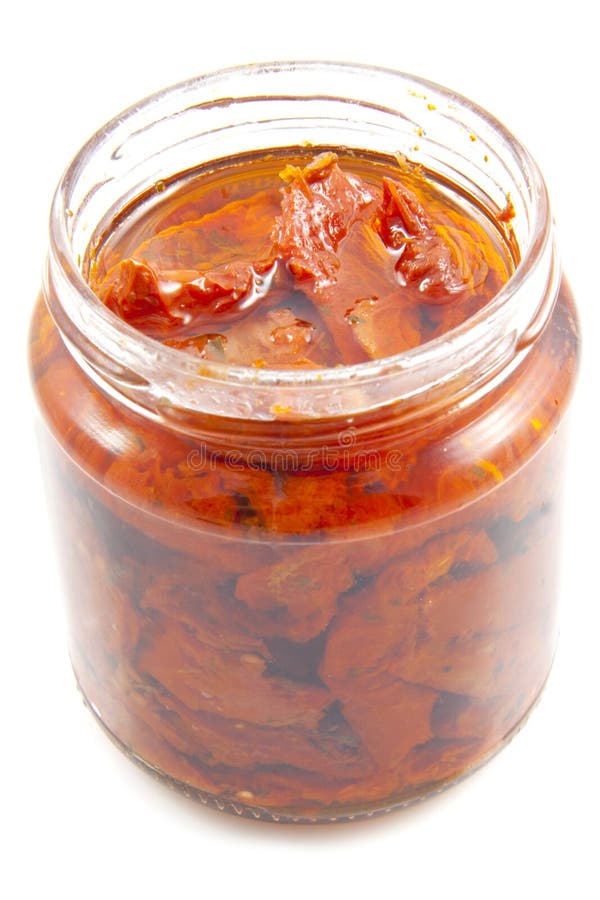 Suszone pomidory na słońcu zdjęcia royalty free