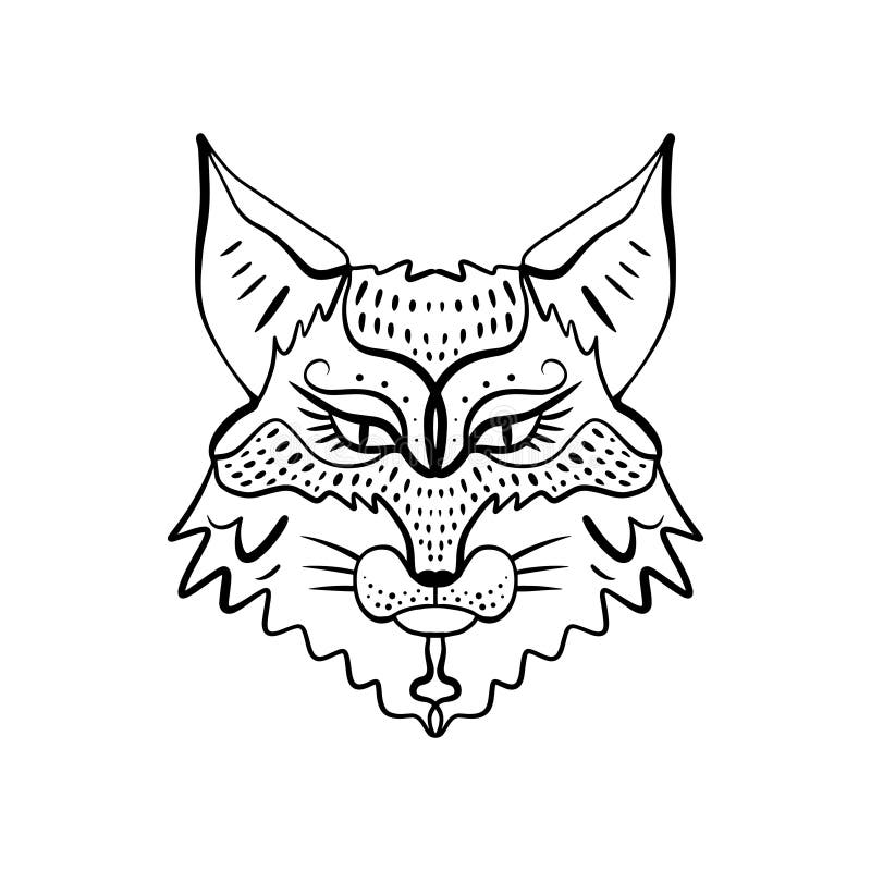 Tete Modelee Du Chat Visage Animal Sur Le Fond Blanc Totem Style De Boho Conception Instantanee De Tatouage Illustration Stock Illustration Du Forme Type Tete Modelee Du Chat Visage Animal Sur Le Fond Blanc Totem Style De Boho Conception Instantanee De Tatouage Illustration Stock Illustration Du Forme Type