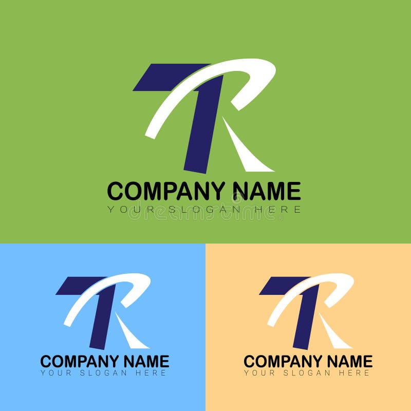 T eller logotypdesign för företagets logotypmärkning, unik
