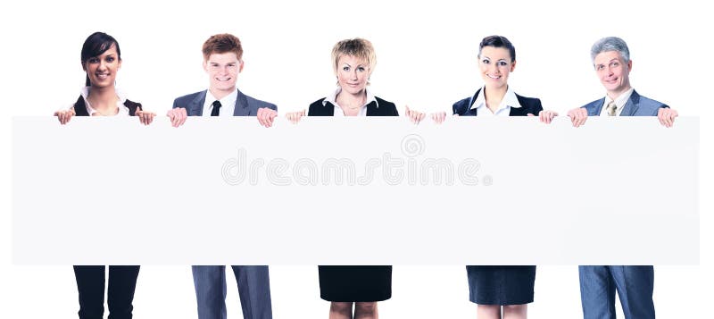 T? o grupy du? ych jednostek gospodarczych nad lud? mi u? miecha bia? ych young zdjęcie stock
