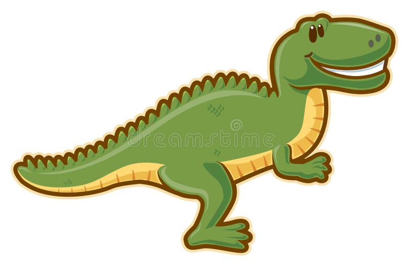T-rex ilustração do vetor