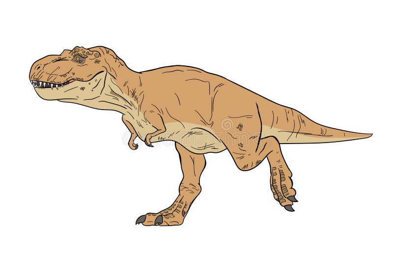 T Rex Outline Stock Illustrations – 341 T Rex Outline Stock