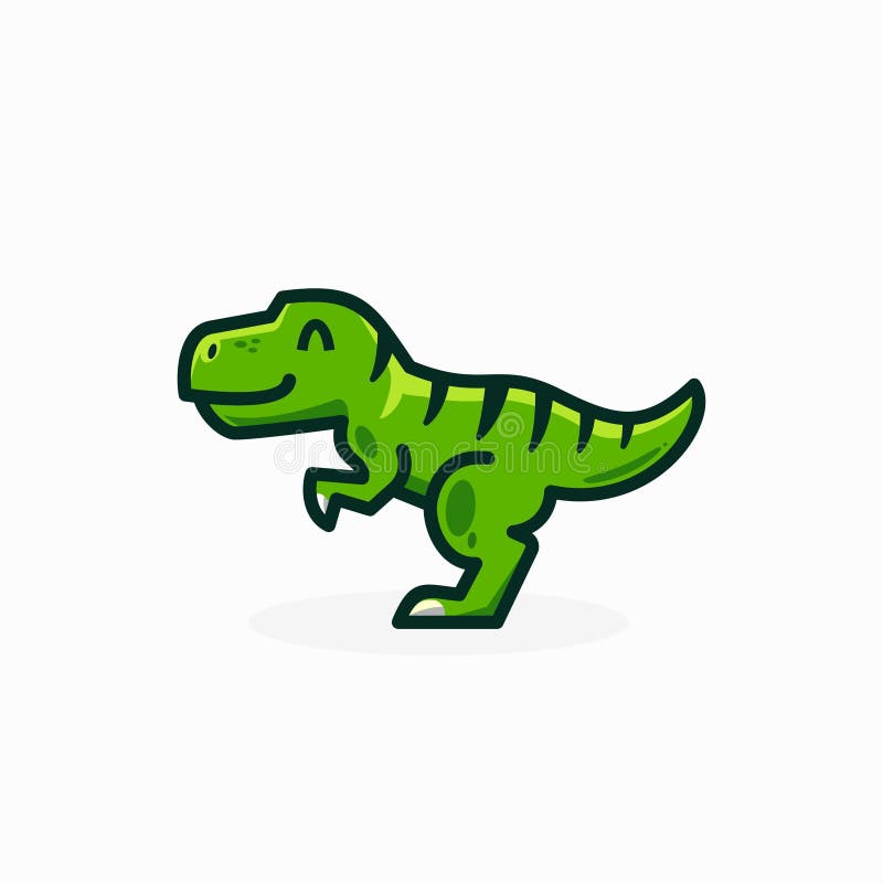 Premium Vector  Cute tyrannosaurus rex cartoon illustration. t