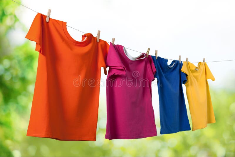 T-Shirt stockbild