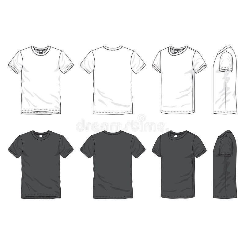 T-shirt blanc illustration de vecteur T-shirt blanc illustration de vecteur