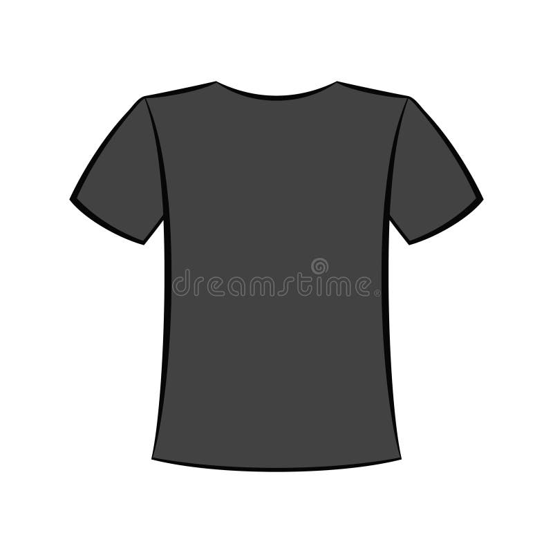 T-shirt template stock vector. Illustration of front - 34105902