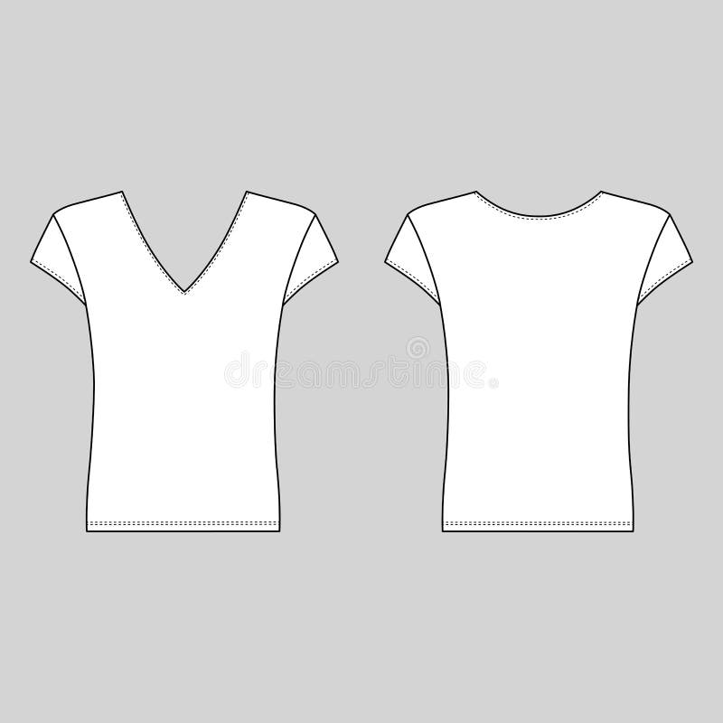 Download Men's T Shirt Design Template Pocket Stock Illustrations ...