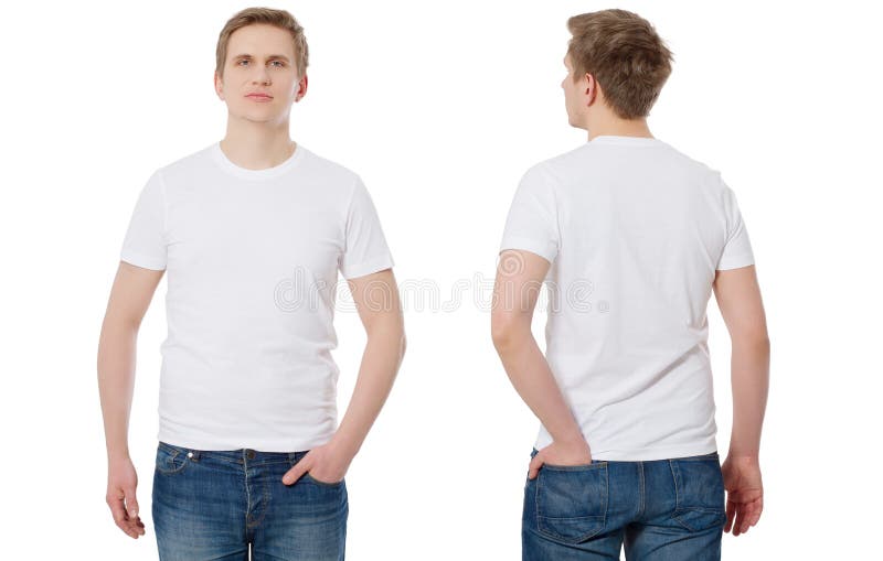 Download T-shirt Template And Blank. T Shirt Front And Back View ...