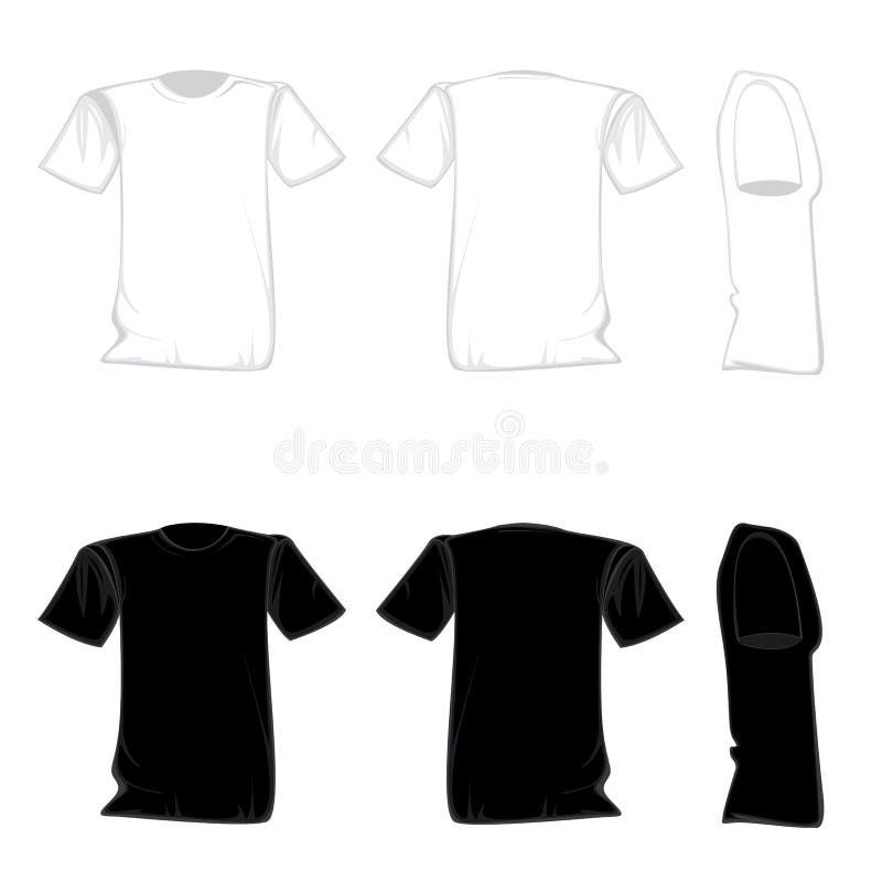side t shirt template
