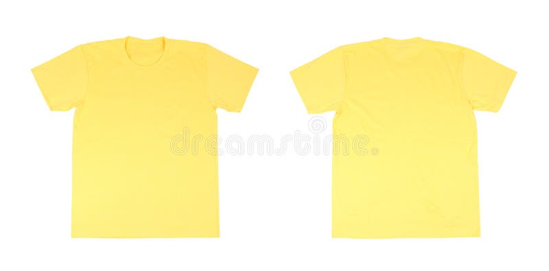 T Shirt Template Front Back Images – Browse 10 Stock Photos