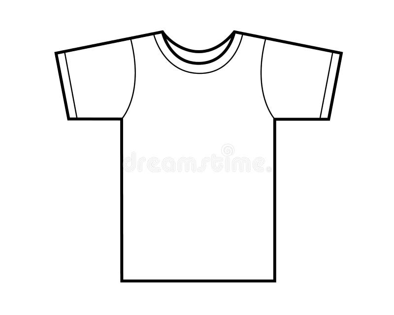 Tshirt template stock vector. Illustration of simplicity 39157231