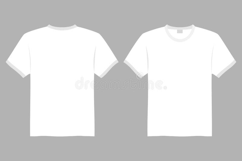 T Shirt Vector Templates Front and Back