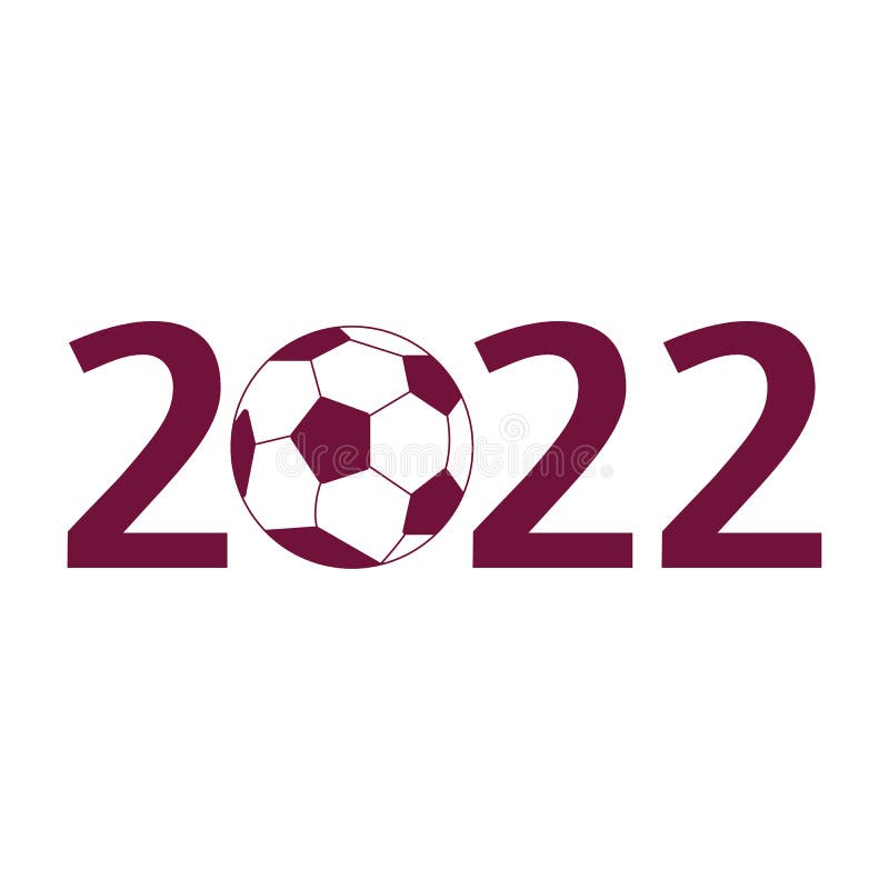 Torneio de futebol 2022 bola de futebol cartaz esportivo fundo conceito  infinito tradução qatar