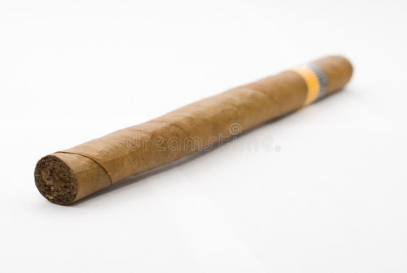 Tabaco cubano fotografia de stock royalty free Tabaco cubano fotografia de stock royalty free