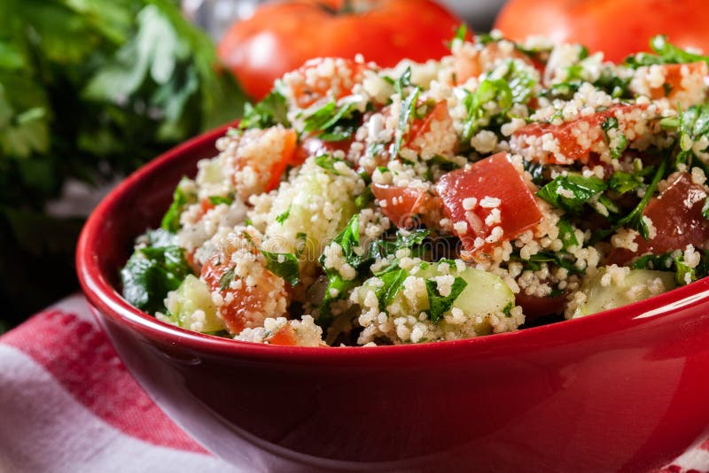 Tabbouleh salad with couscous