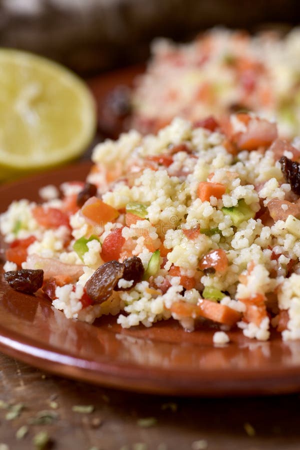 Tabbouleh, a typical levantine arab salad royalty free stock images