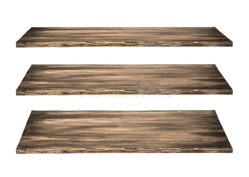 Tabla De Madera De 3 Estantes Imagen de archivo Imagen de muebles