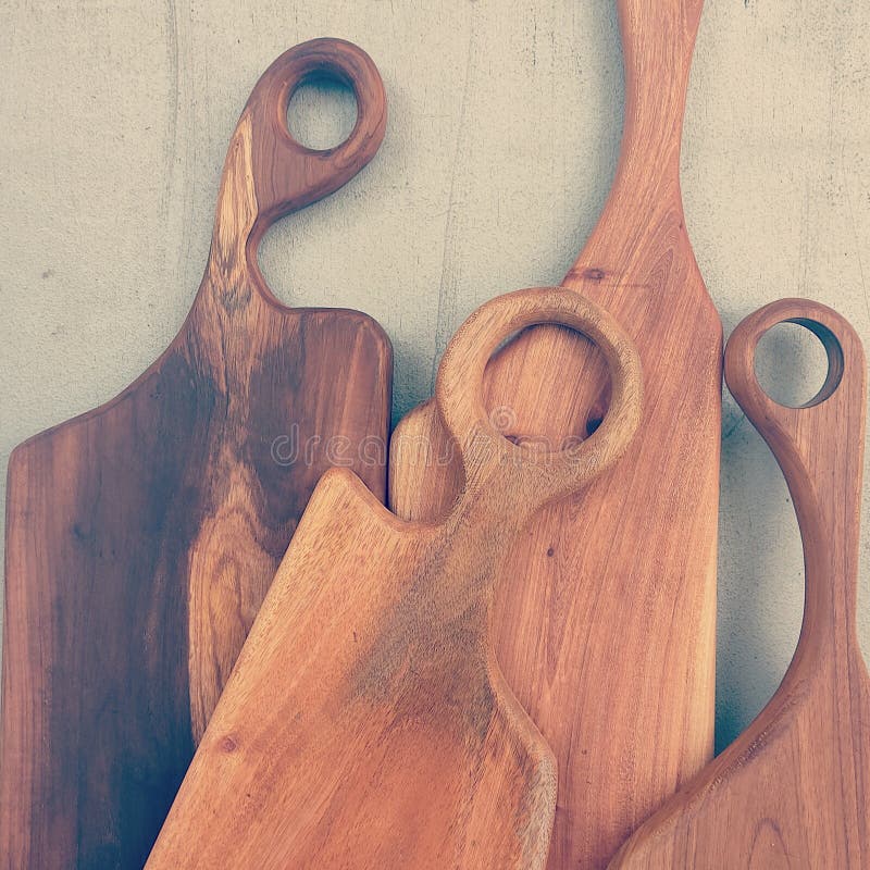 Tablas De Corte Y Corte De Madera Foto de archivo Imagen de tarjetas