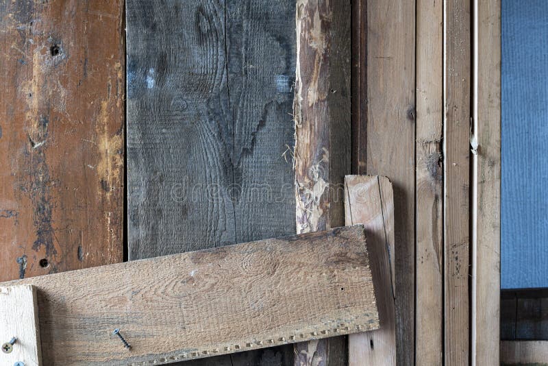 Tablas De Madera Antiguas Usadas Foto de archivo Imagen de madera