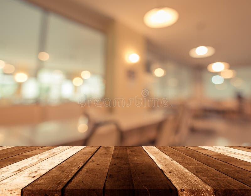 Table and Blur Restaurant for Background Usage . Stock Image - Image of  desk, abstract: 122329169