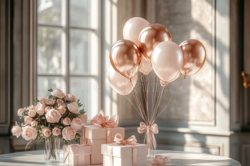 Wonderful Pink Gift Balloon Set Wonderful Pink Gift Balloon Set
