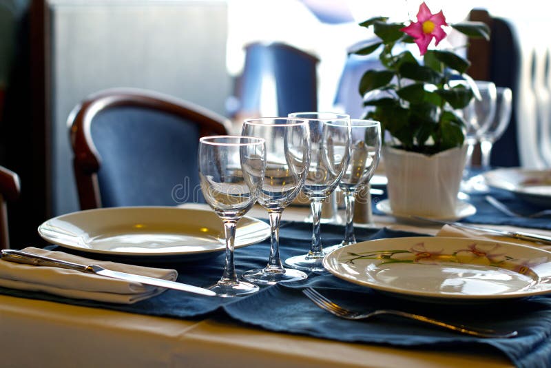 Dinner table stock photo. Image of panoramic, destination 24736366