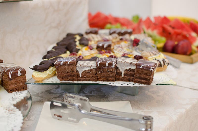 Catering sweets stock image. Image of cake, holiday 100268669
