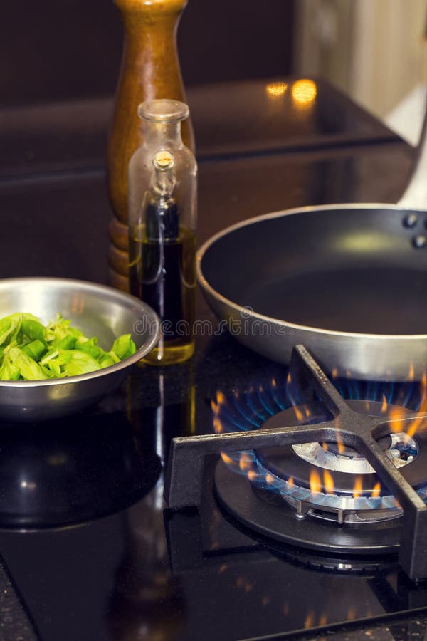 Table gas stove stock photo. Image of household, gasstove 76330530