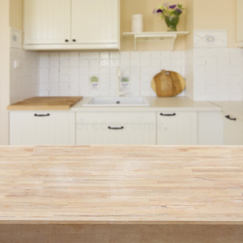 Table in a kitchen royalty free stock photos Table in a kitchen royalty free stock photos