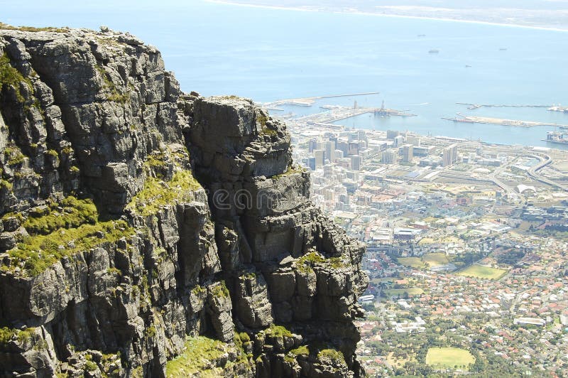 Table Mountain Cape Town South Africa Stock Photo Image of view
