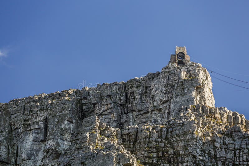 Table Mountain Gondola Station Stock Photo Image of africa, wonder