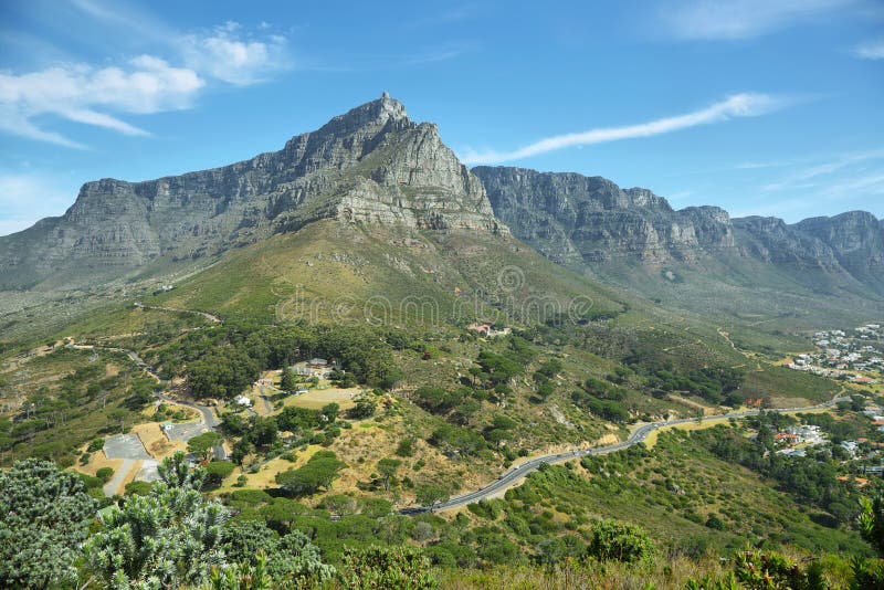 Table Mountain and twelve apostles stock images Table Mountain and twelve apostles stock images