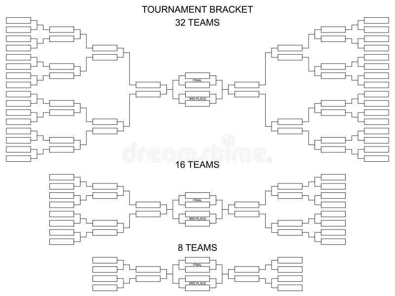 Sport Fixture And Result Template For Final Round 128 Teams Knockout  Competition. Vector EPS10 Royalty Free SVG, Cliparts, Vectors, and Stock  Illustration. Image 92766578.